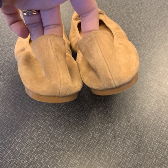 J Crew “Cora” Camel Suede Flats sz:8 *like new* - Picture 4 of 9